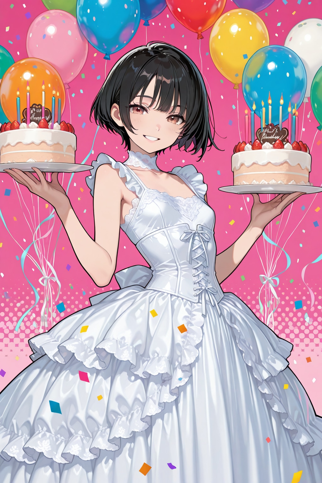 ハッピーバースデー私♪ | の人気AIイラスト・グラビア