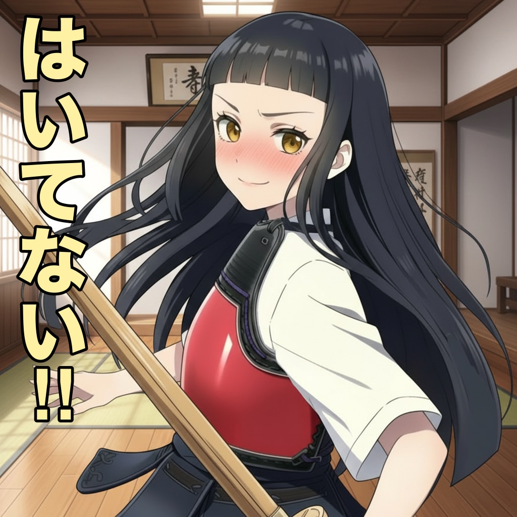 はいてない‼︎