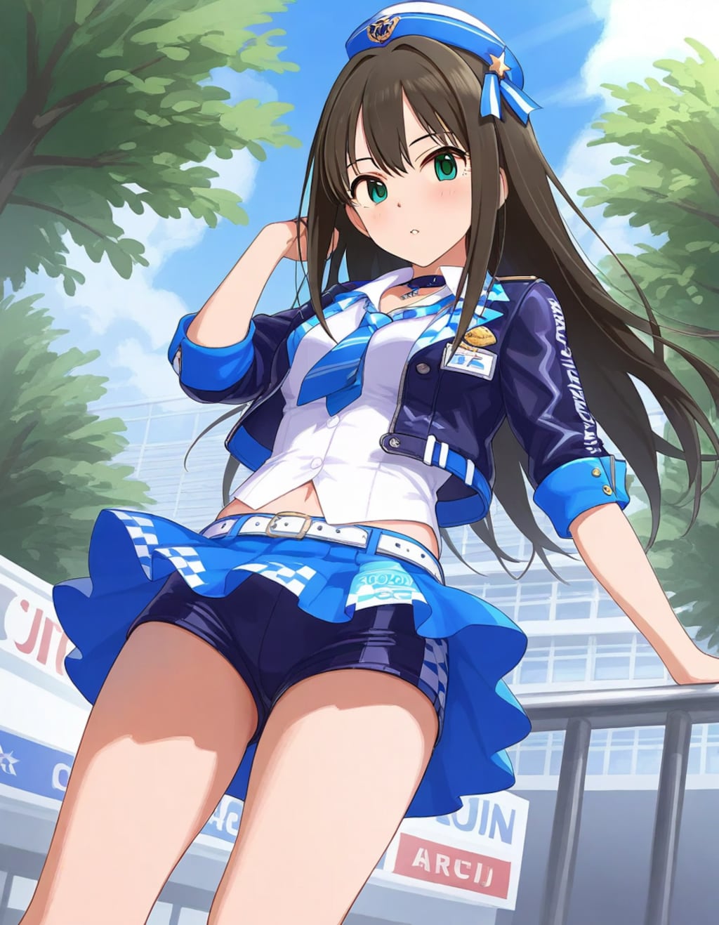 渋谷凛　RQ衣装風