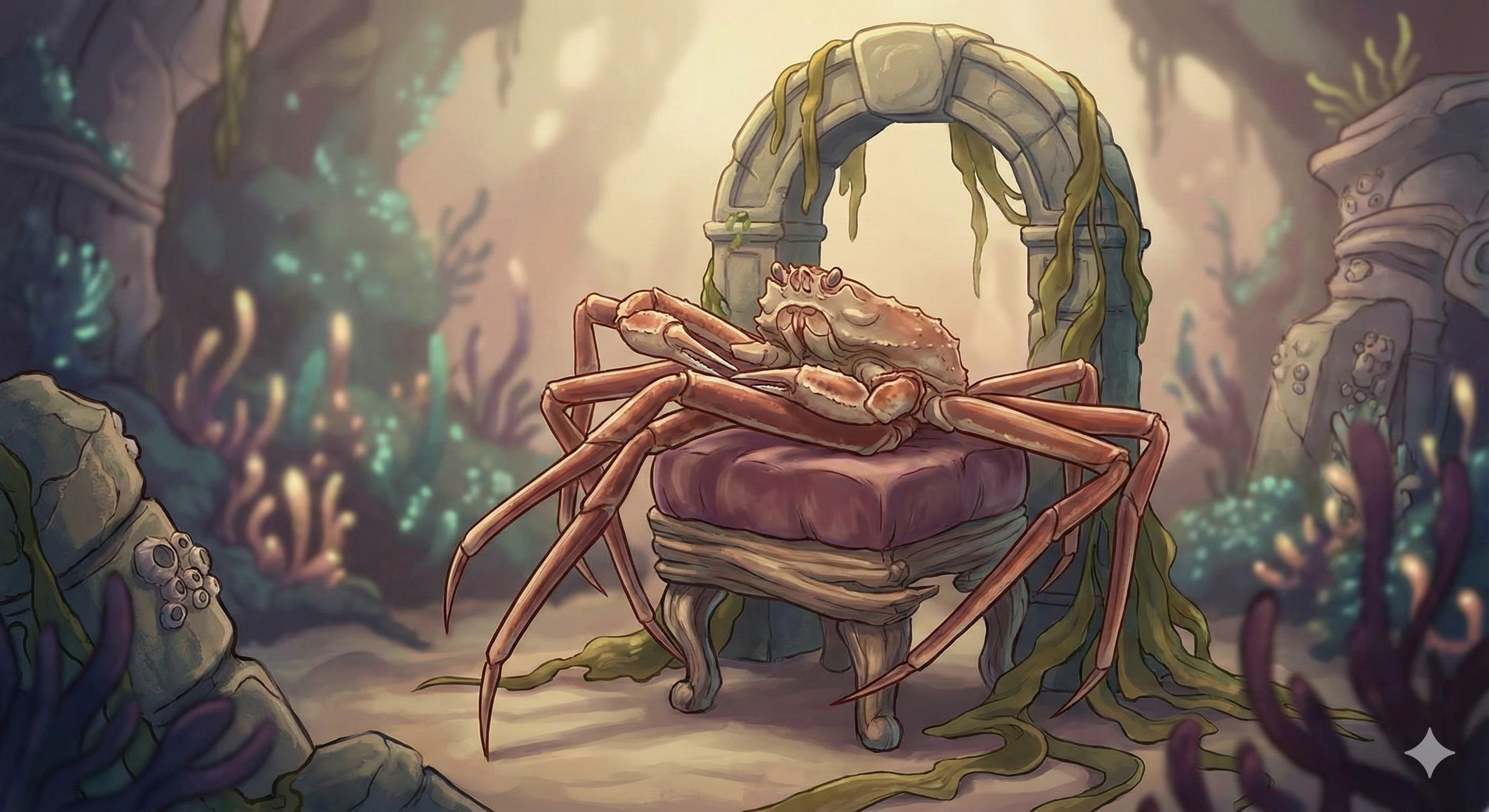 かにがすわるんだな | の人気AIイラスト・グラビア