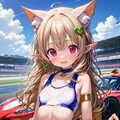 レースクイーン・ケモ耳エルフさん（12枚） 3枚目