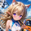 レースクイーン・ケモ耳エルフさん（12枚） 12枚目