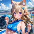 レースクイーン・ケモ耳エルフさん（12枚） 9枚目