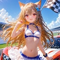 レースクイーン・ケモ耳エルフさん（12枚） 5枚目