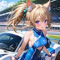レースクイーン・ケモ耳エルフさん（12枚） 11枚目
