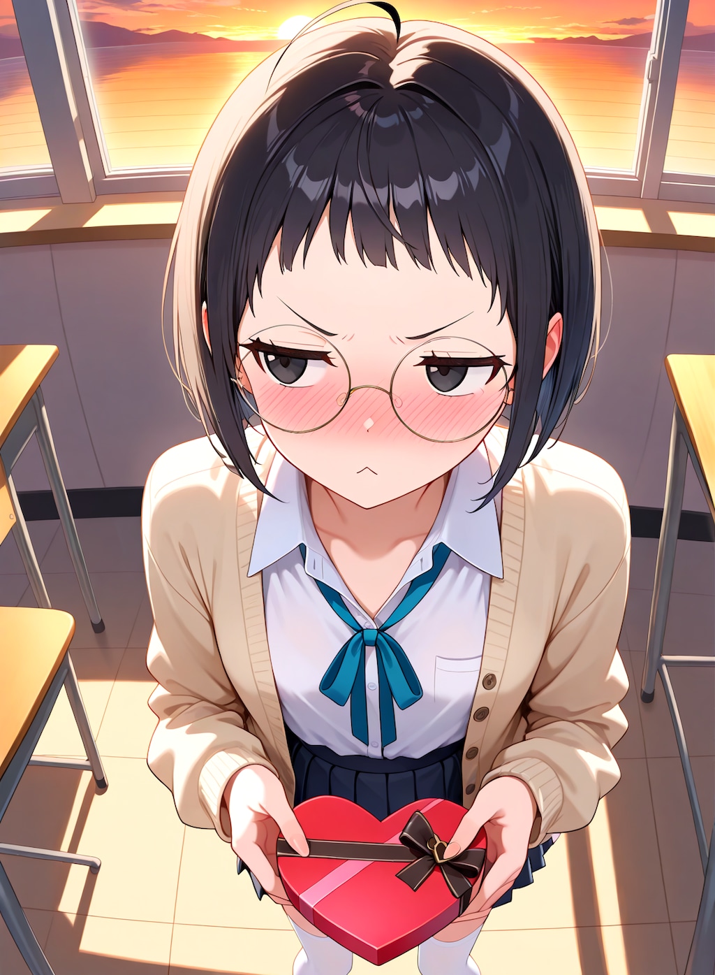 ほれ、エサぢゃ。早く受け取れ//