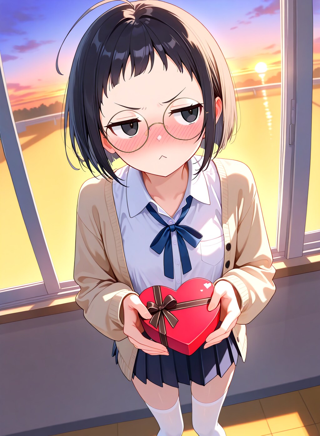 ほれ、エサぢゃ。早く受け取れ//