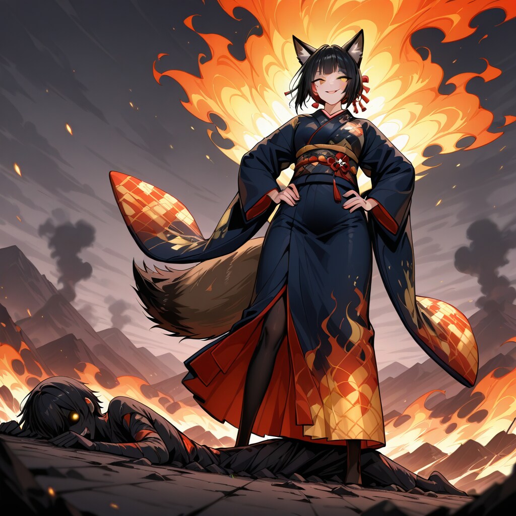 黒狐一族の女性の特徴