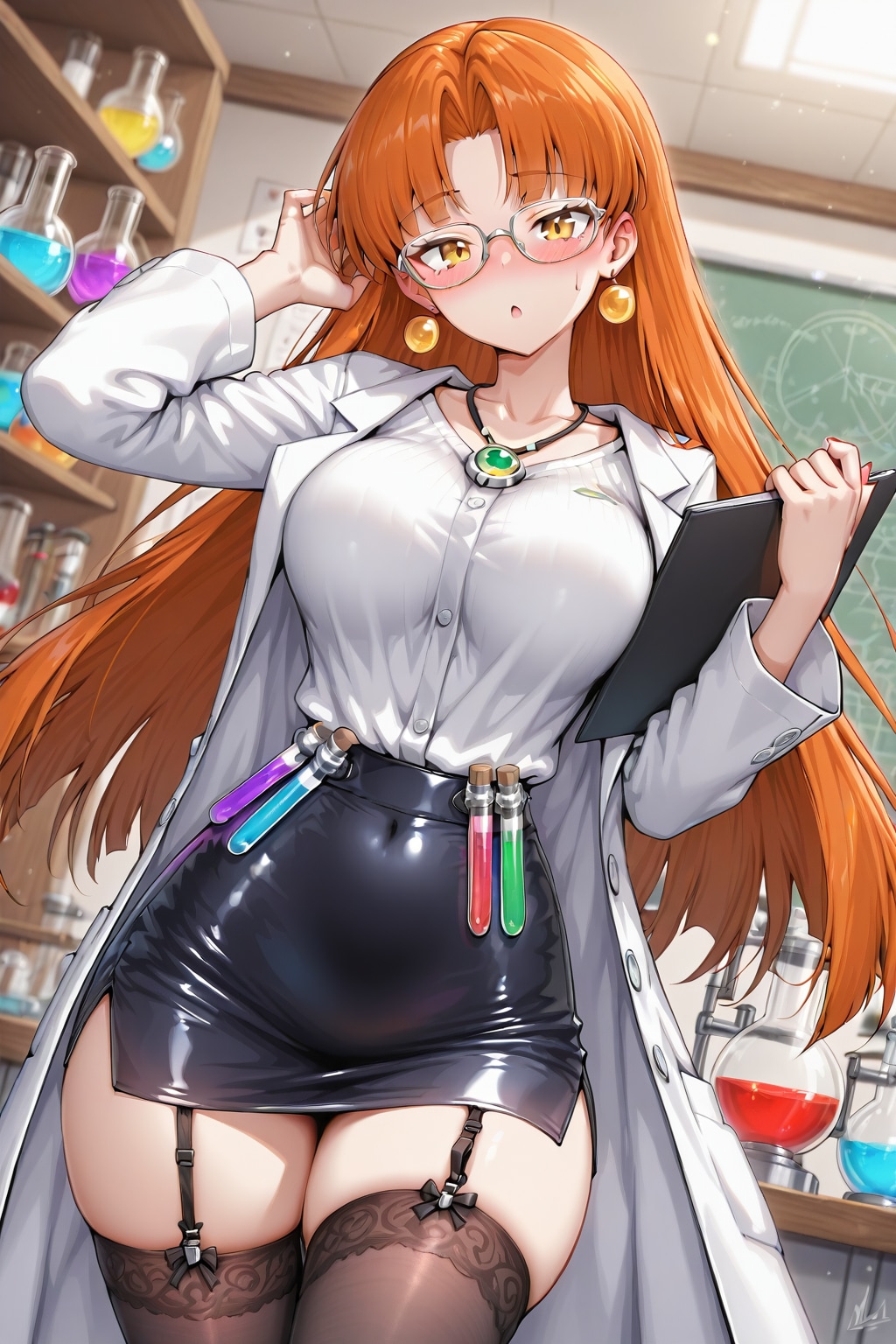 ちょっとヤバいサイエンティスト | の人気AIイラスト・グラビア