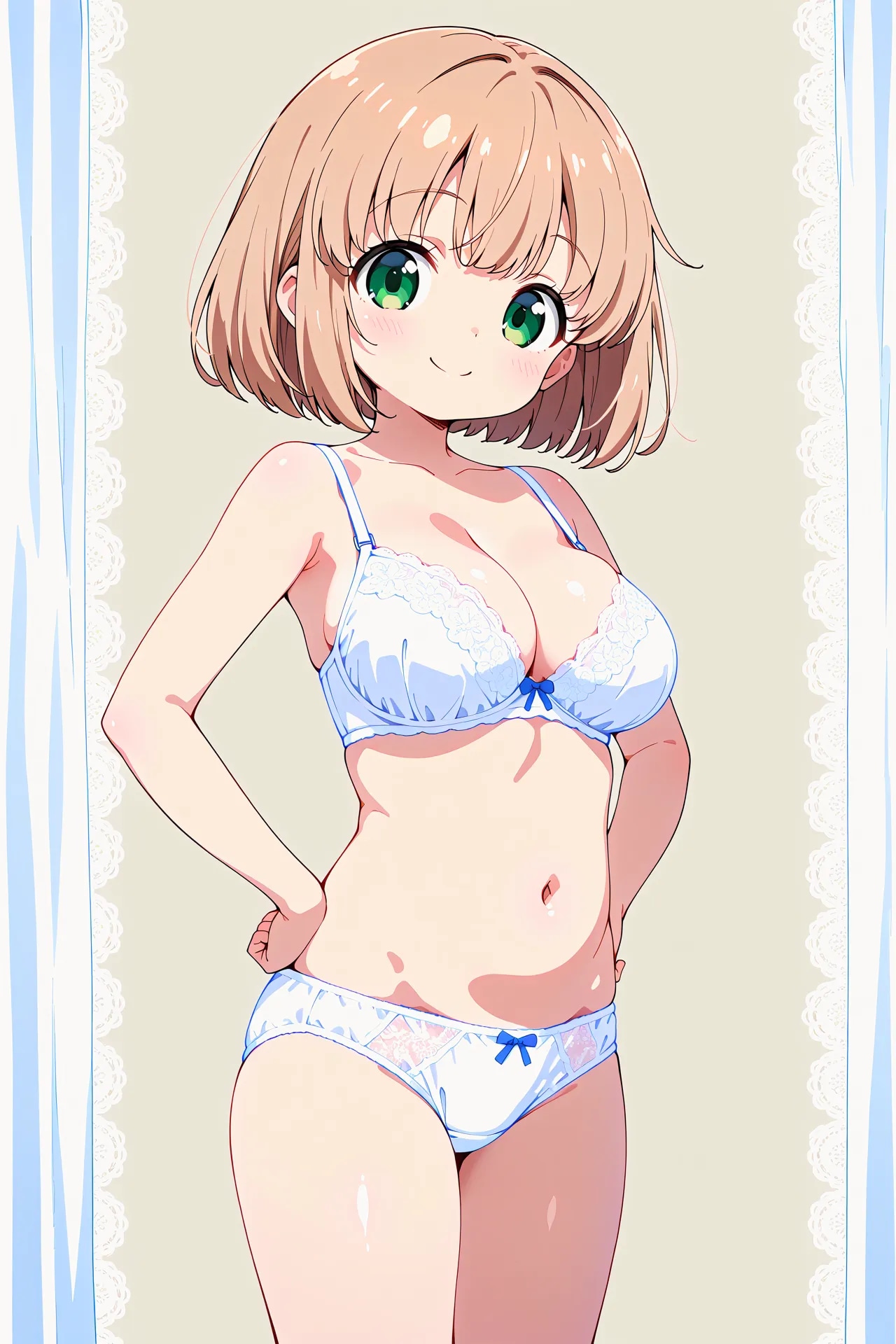 下着カタログ撮影・こはるちゃん