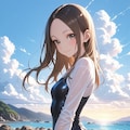 高木さん水着 3枚目