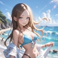 高木さん水着 2枚目