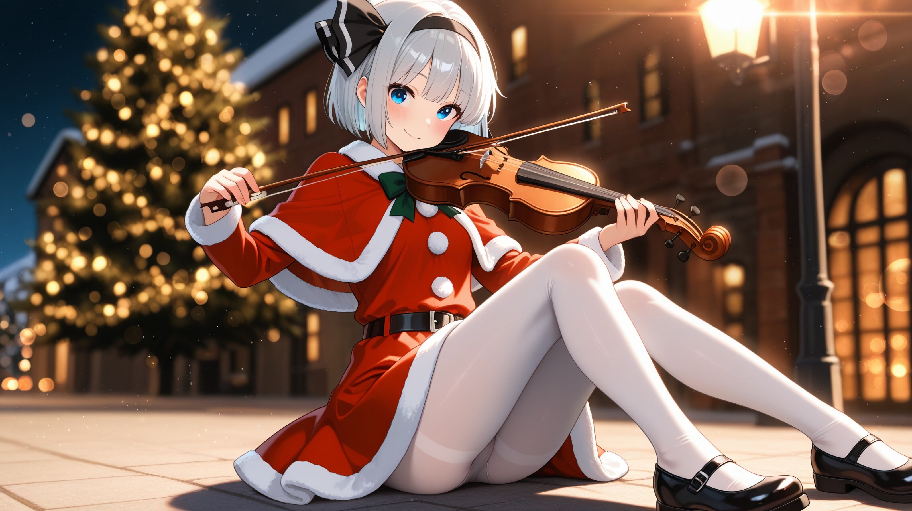 サンタ服を着た東方キャラたち