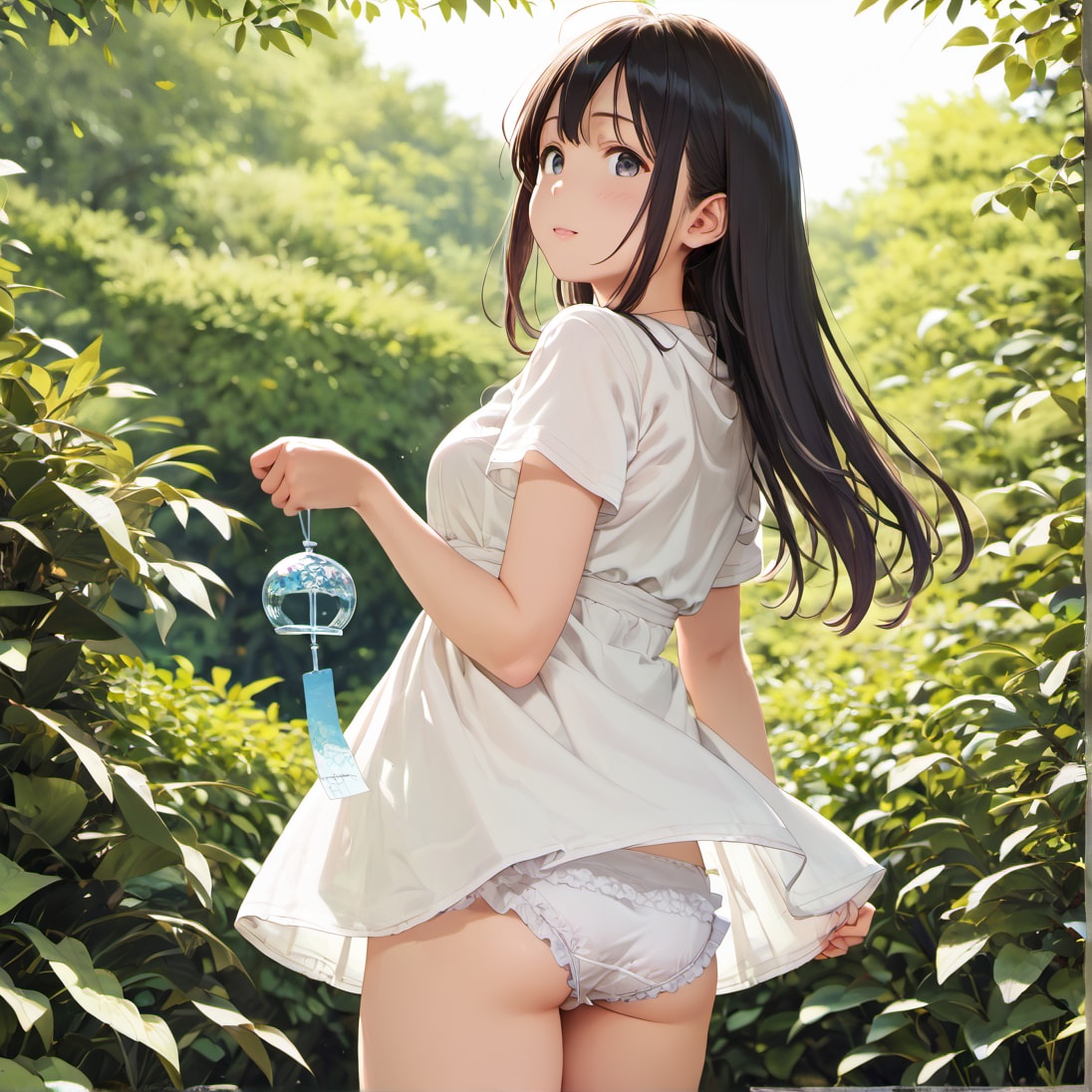 風鈴とアンスコ