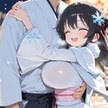 雪女ちゃんは抱き着きたい 3枚目