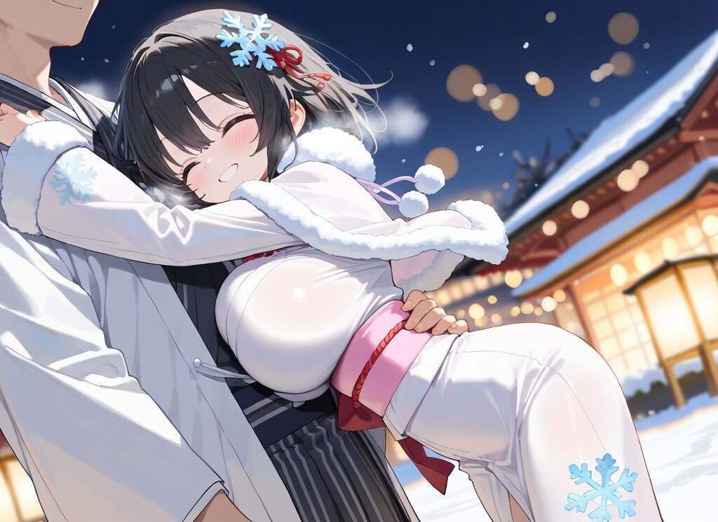 雪女ちゃんは抱き着きたい
