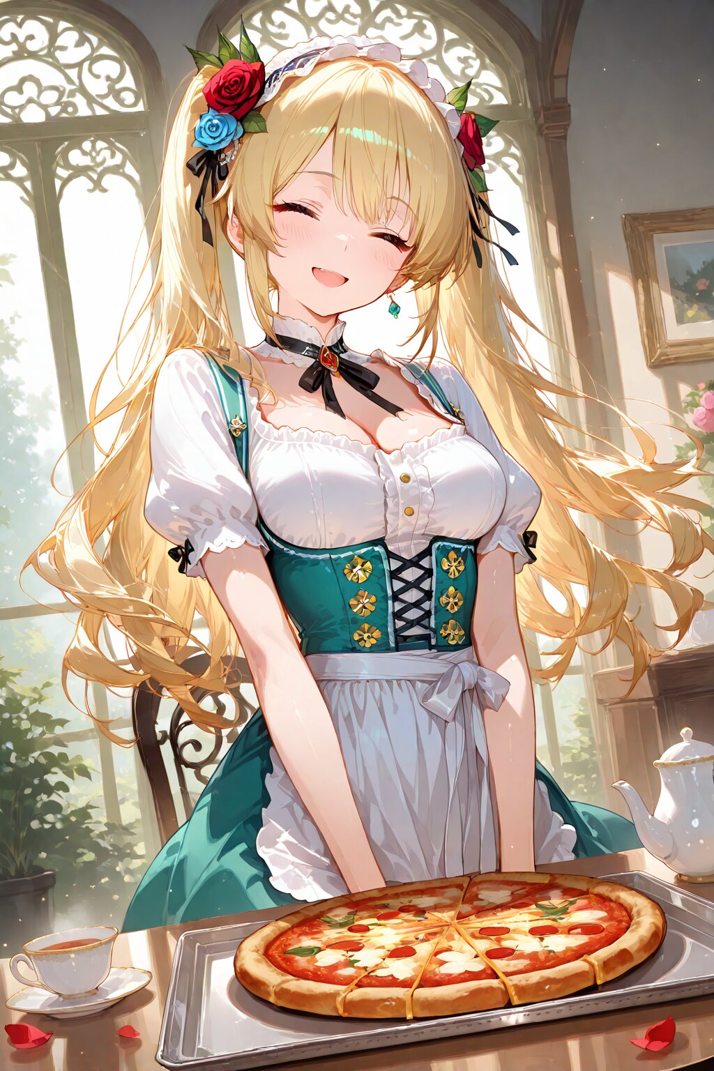 ピッザごっはんーピッザごっはんー♪