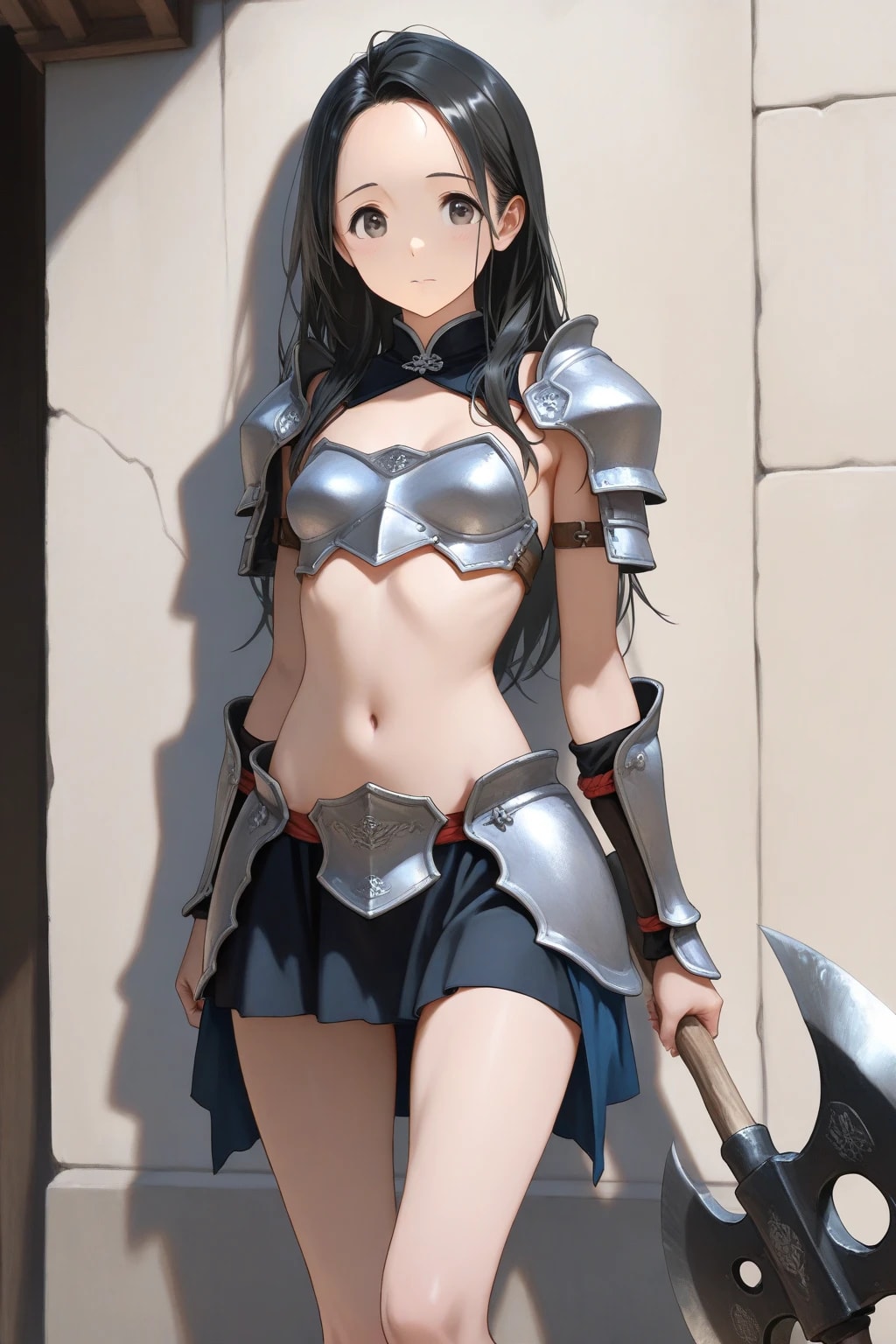 斧を持つ姫騎士たち