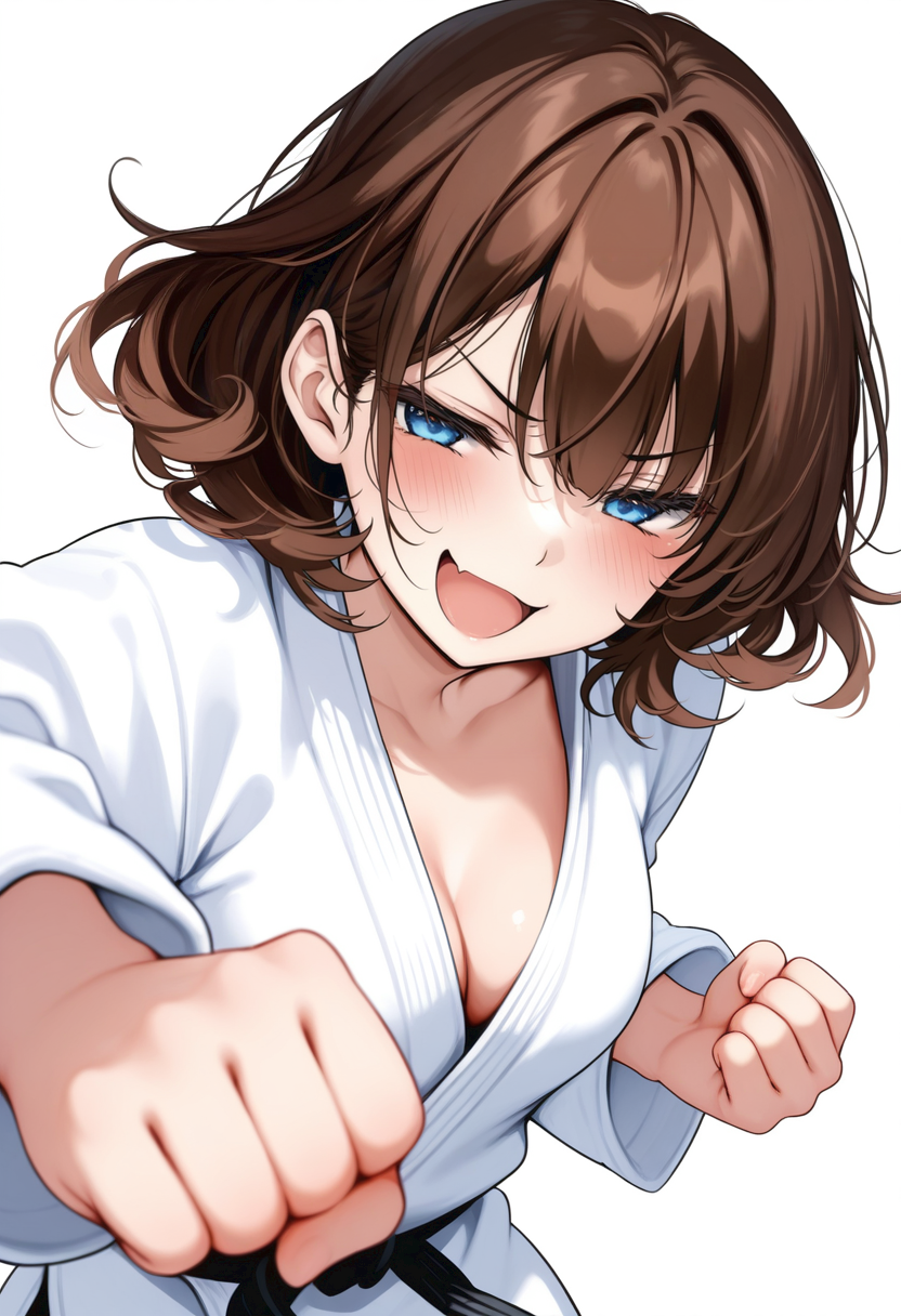 感謝の正拳突き