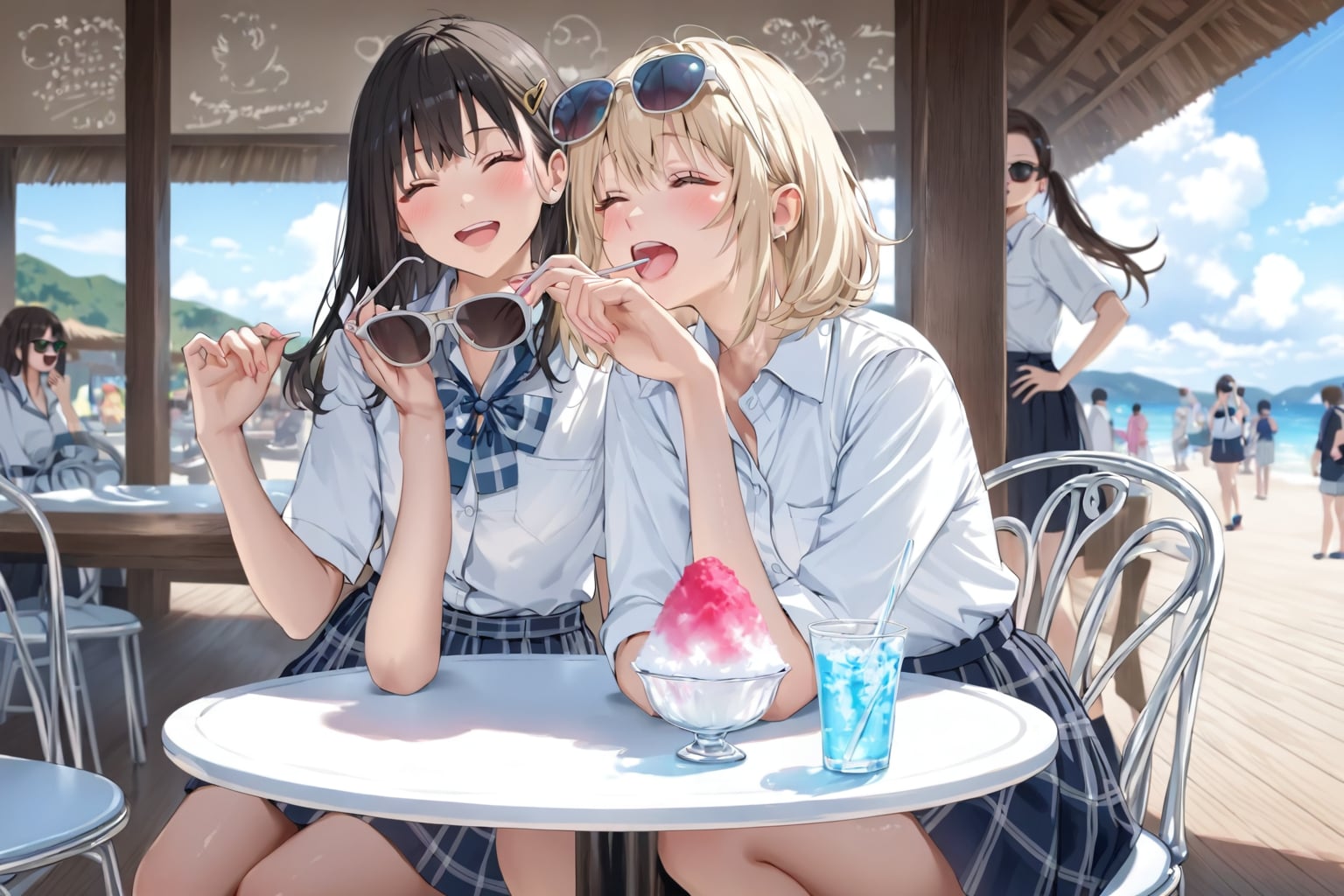 サングラス流行ってる？！