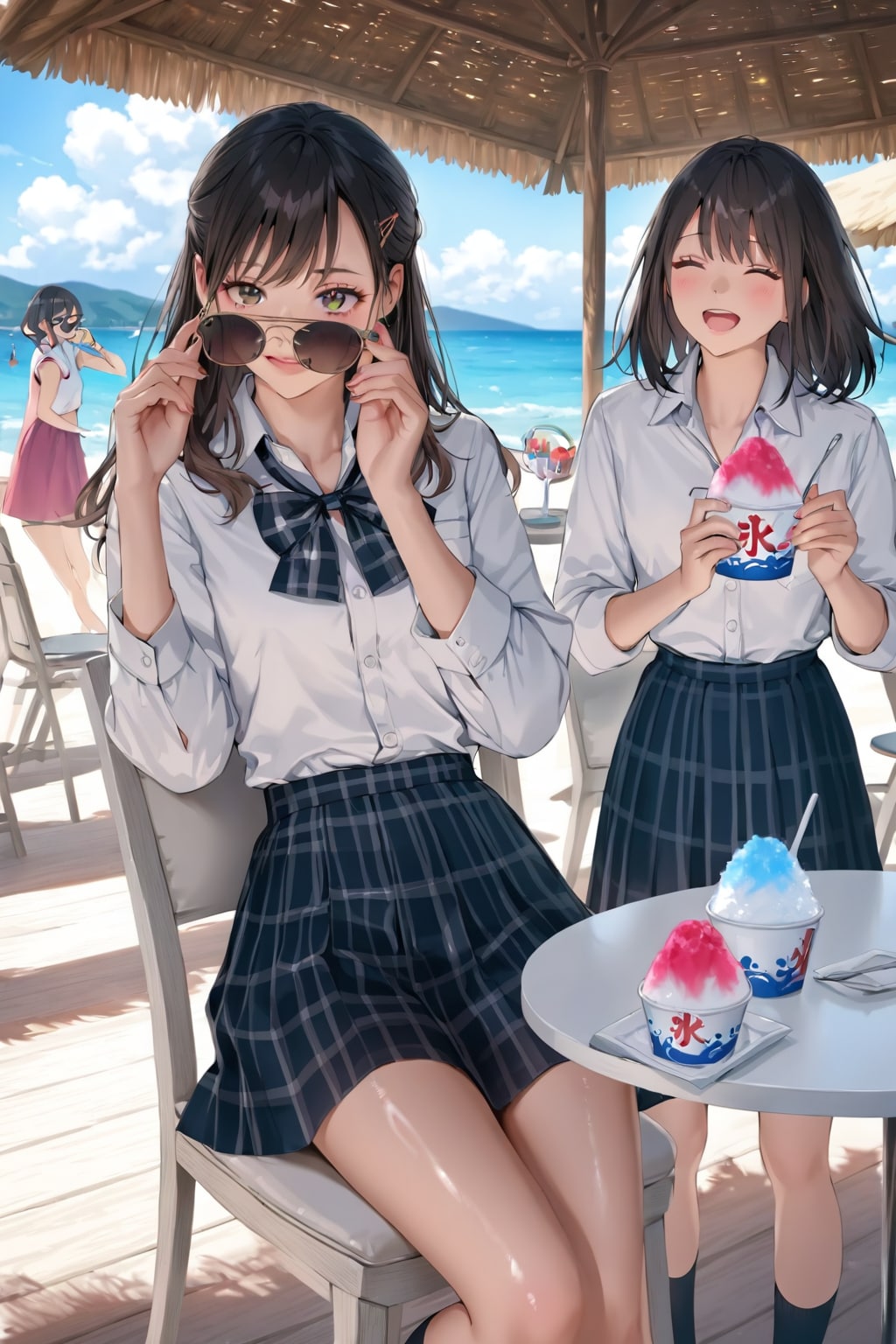 サングラス流行ってる？！