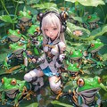 蛙メカ娘 2枚目