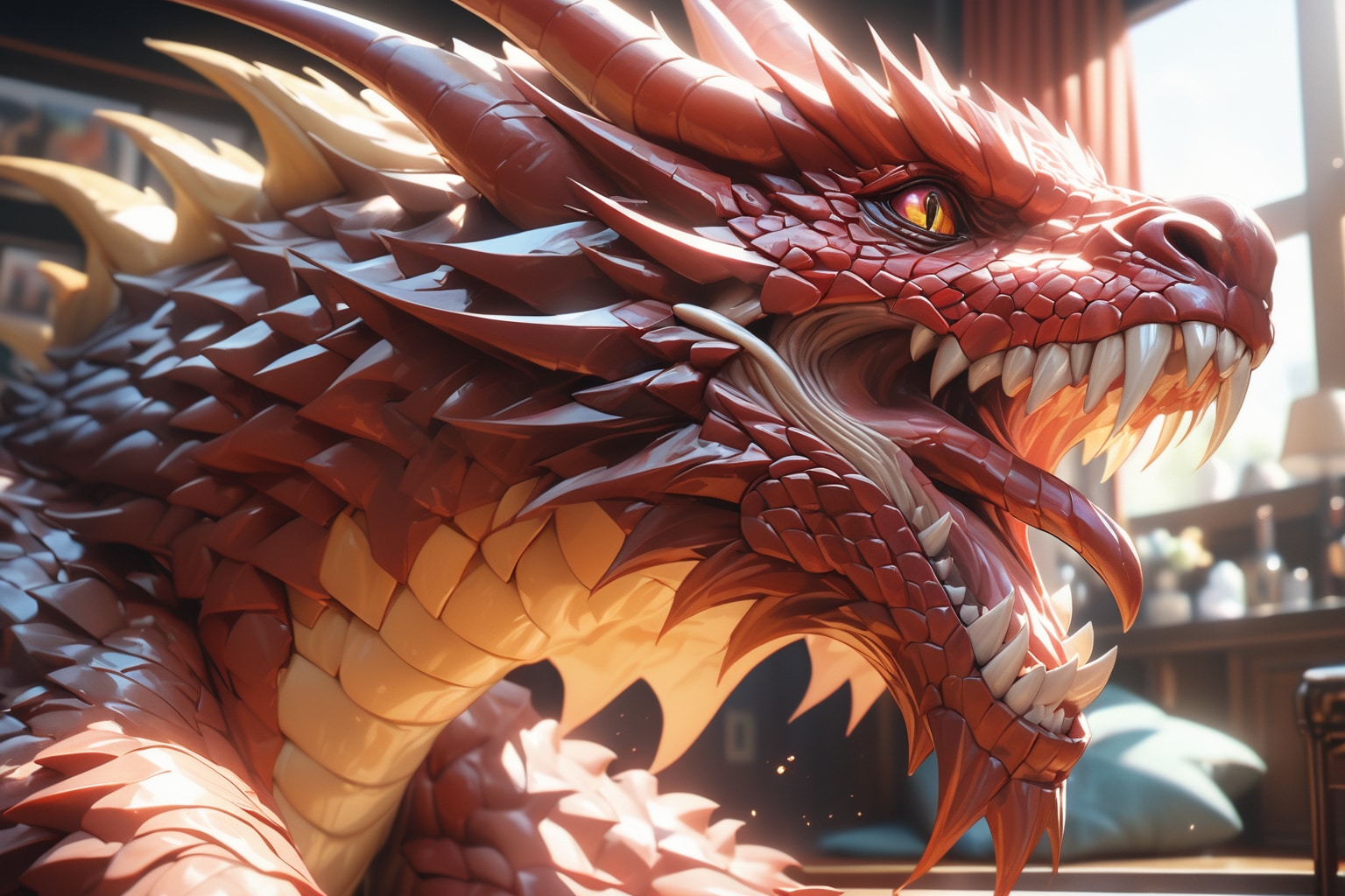 そこに、ドラゴンは、いた。