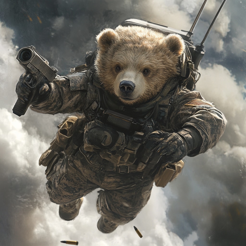 Jet bear | の人気AIイラスト・グラビア