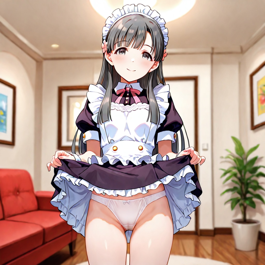 可愛いメイドさん