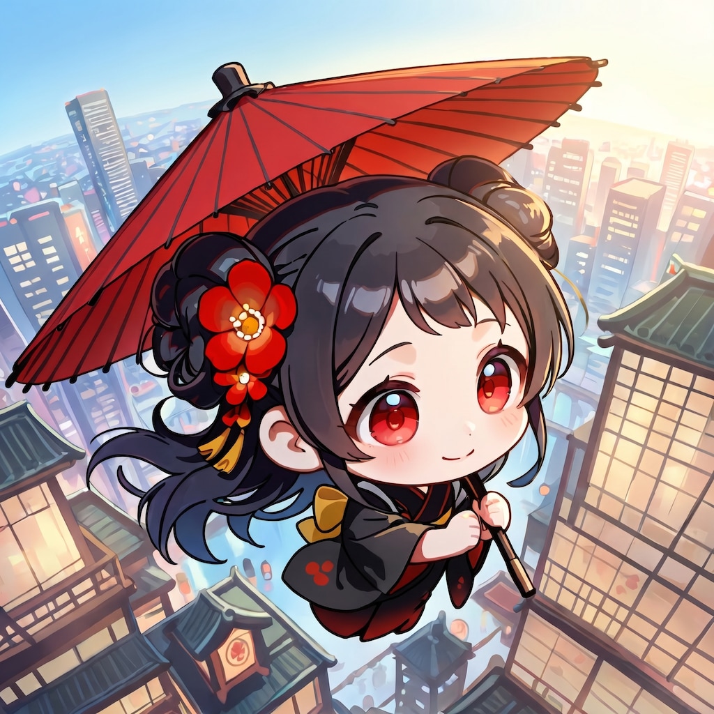 フワフワ浮くミニミニトキヒメ