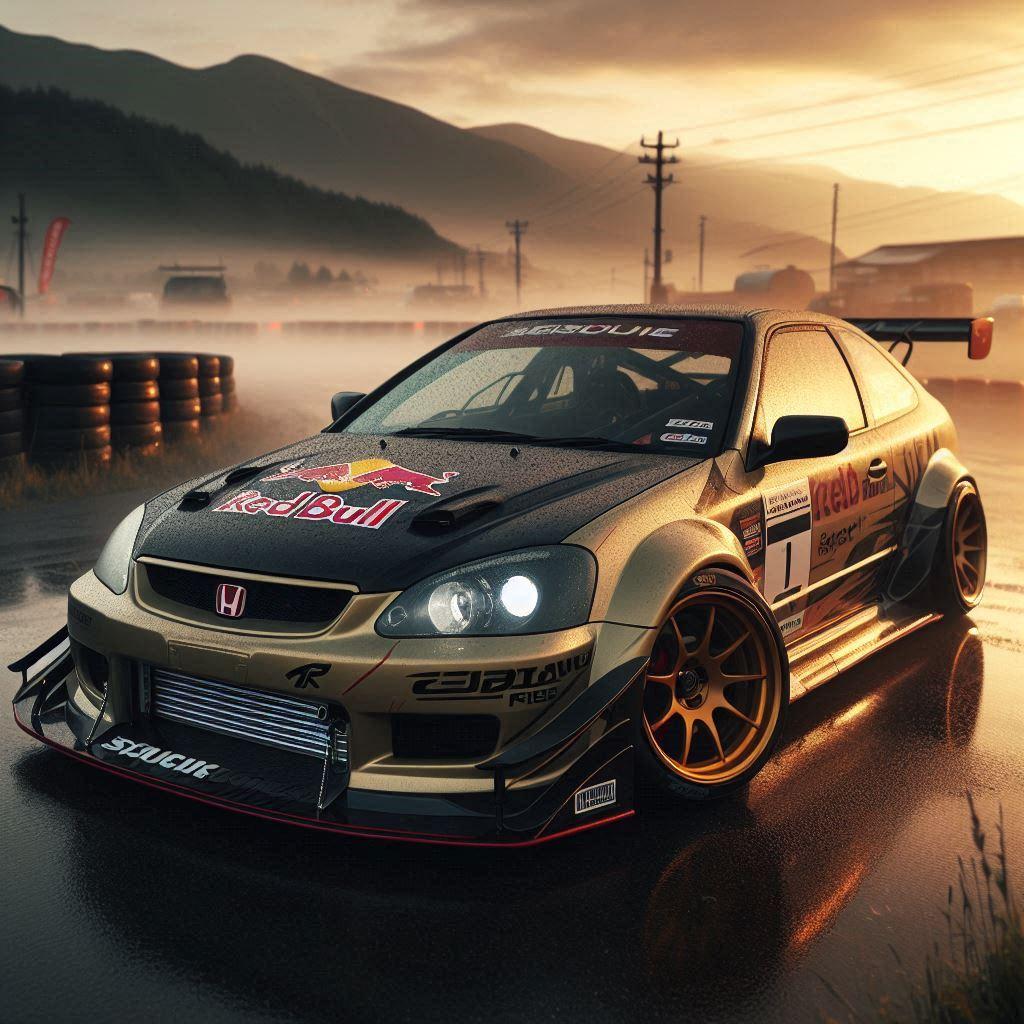 シビックタイプRのドリ車 | の人気AIイラスト・グラビア
