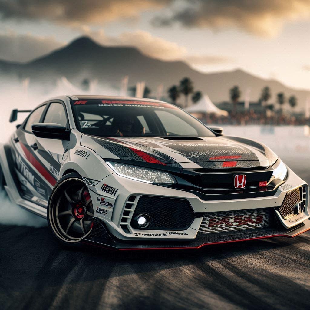 シビックタイプRのドリ車