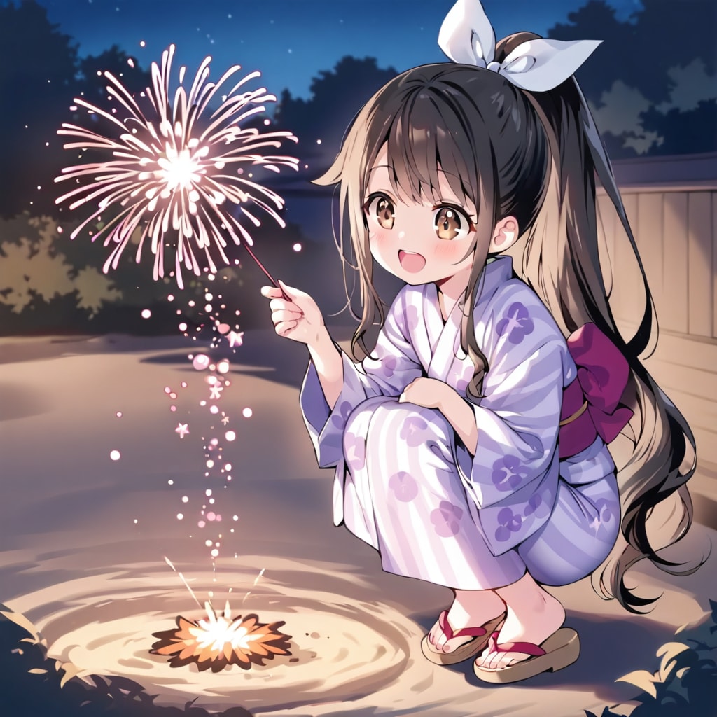 浴衣の少女