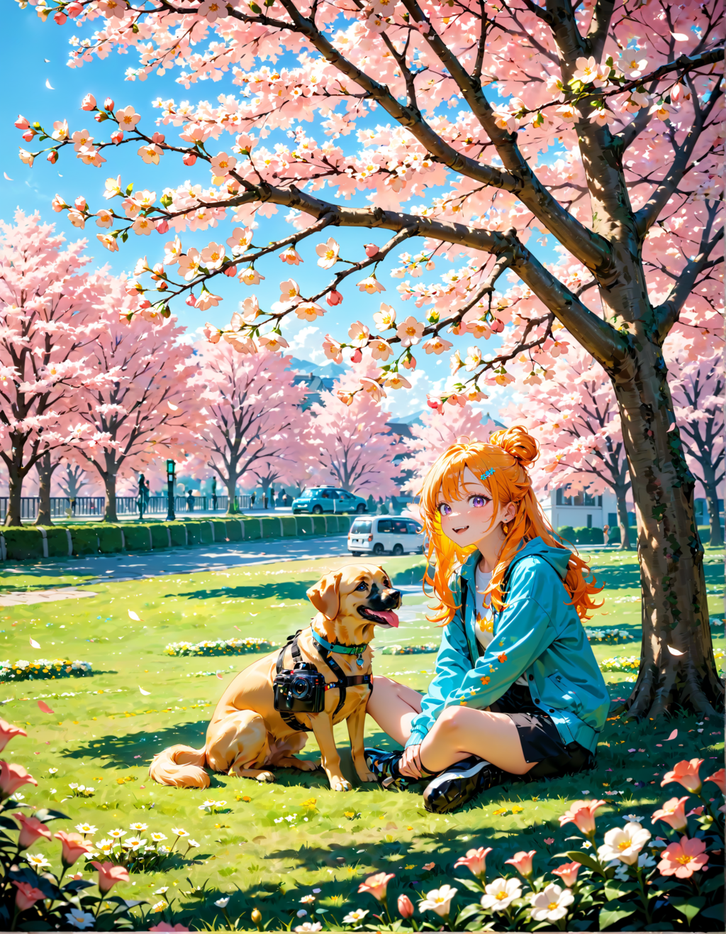 今日は国際盲導犬の日。派手髪の日　その２