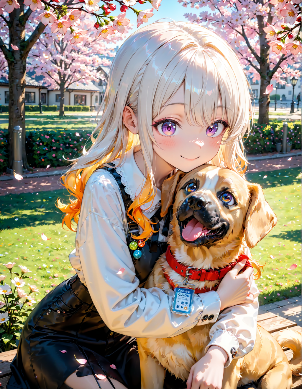 今日は国際盲導犬の日。派手髪の日　その２