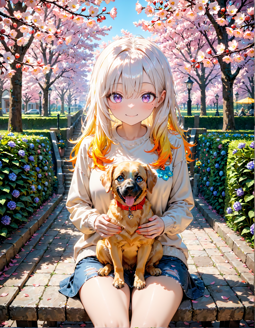 今日は国際盲導犬の日。派手髪の日　その２