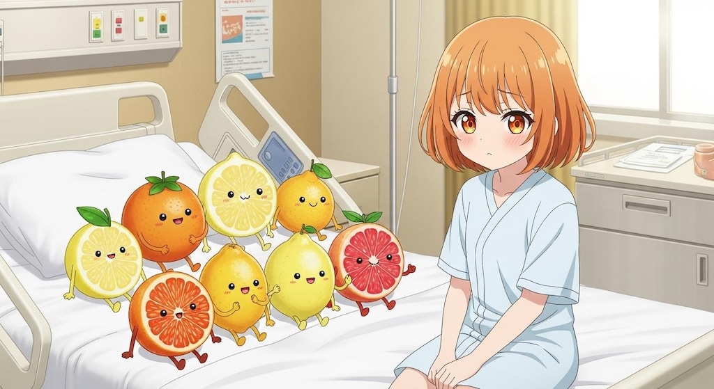 菜摘ちゃんと シトラスほうくん