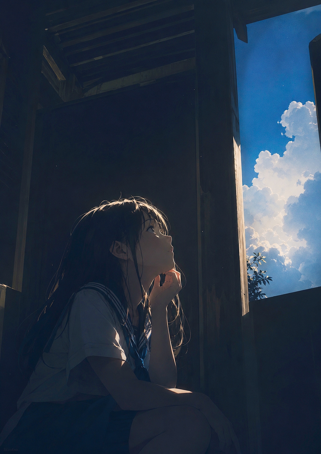 夏空と少女114 | の人気AIイラスト・グラビア