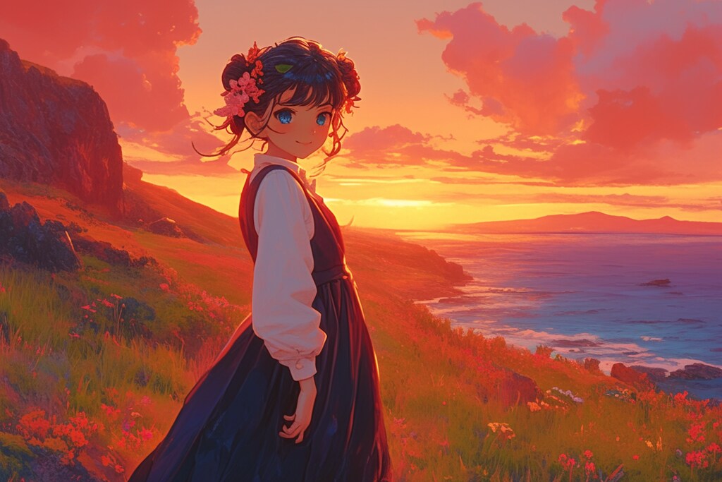 夕暮れのおだんごちゃん🍡✨128