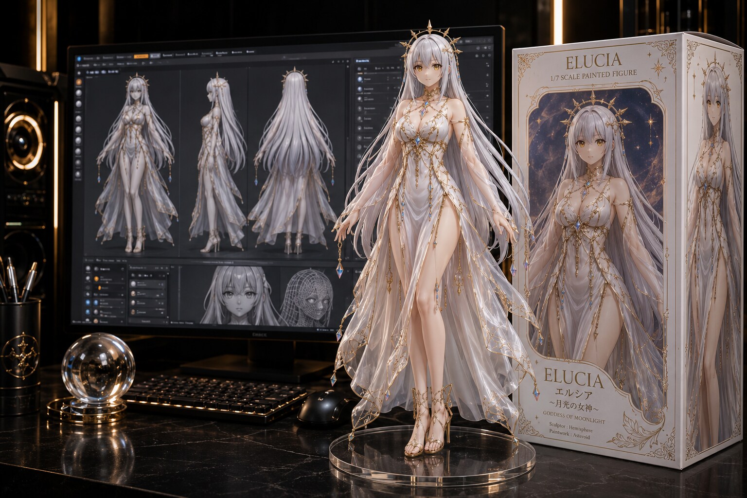 大地を纏う女神 ― エルシア 1/7 Scale Masterpiece
