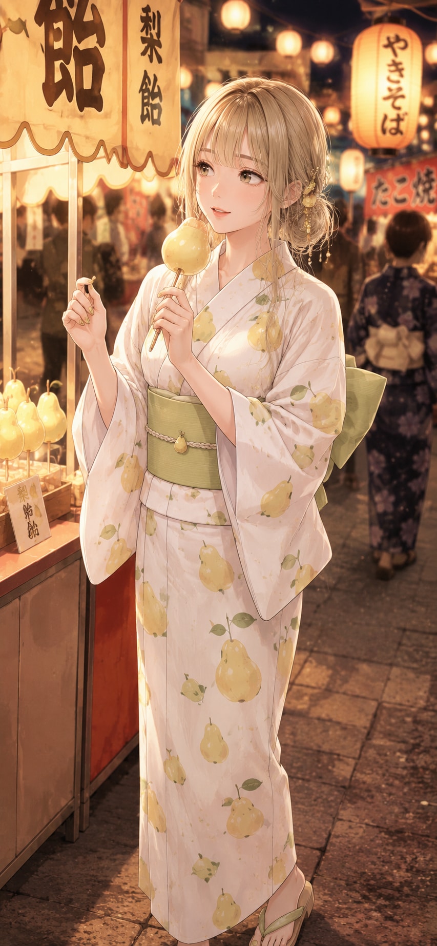 浴衣姿のうららちゃん🍐