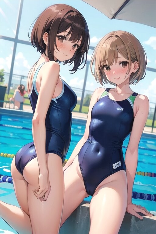 ２８日のスクール水着