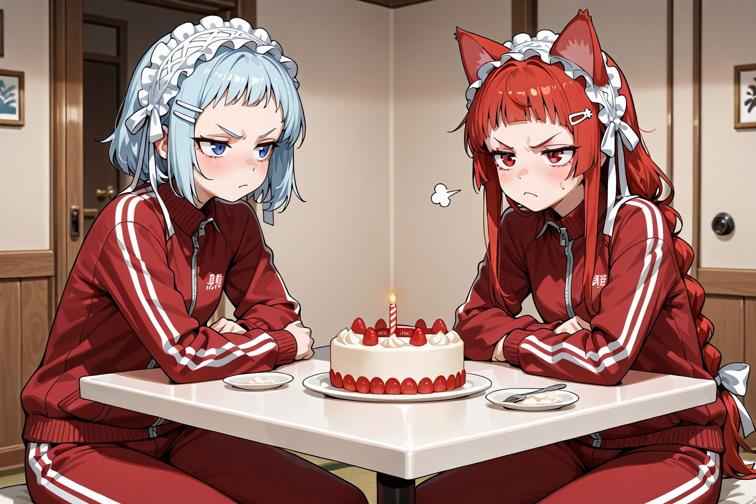 暇だしケーキでも食うか。 | の人気AIイラスト・グラビア