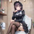Toilet Gothic Lolita 2枚目