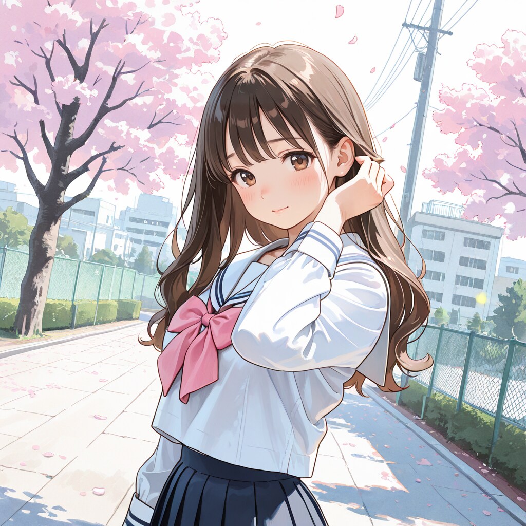 澪ちゃん、初登校