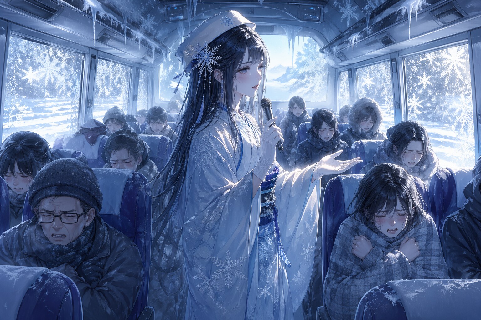 雪女バスガイド