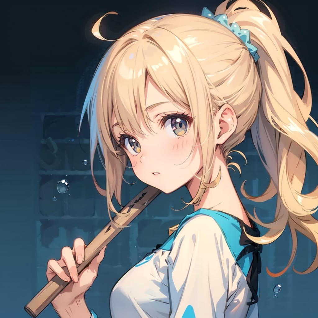 ポニーテールの少女
