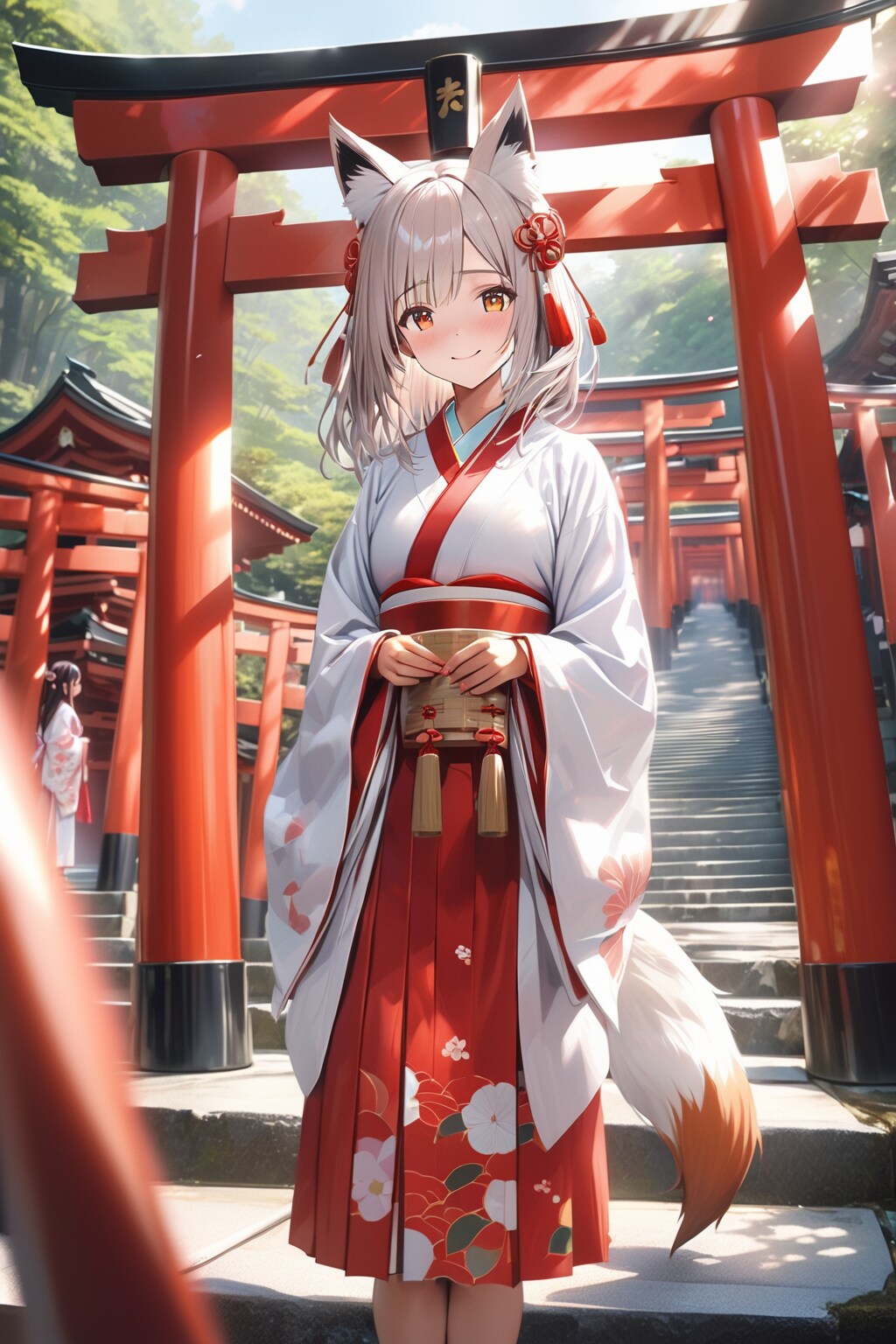 友達に会いに伏見稲荷大社へ