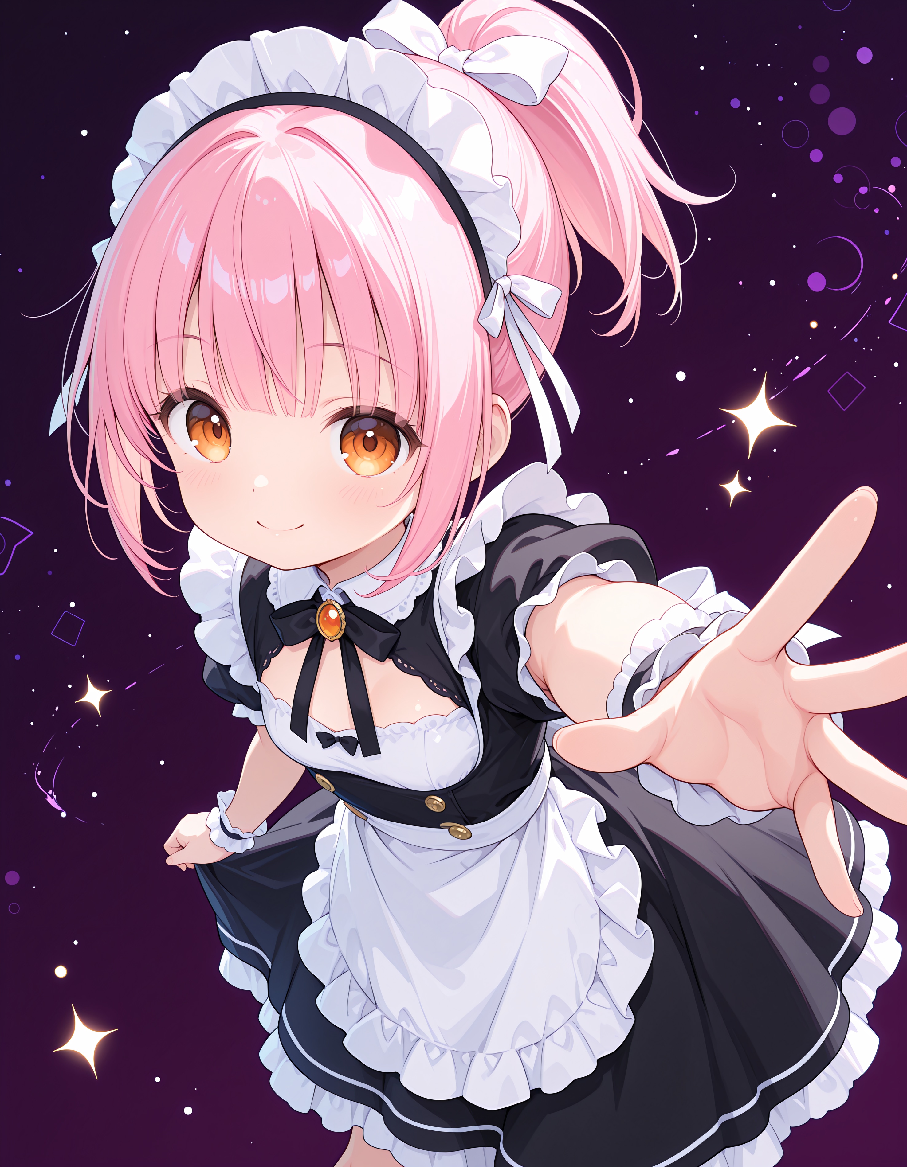 星空のメイドさん