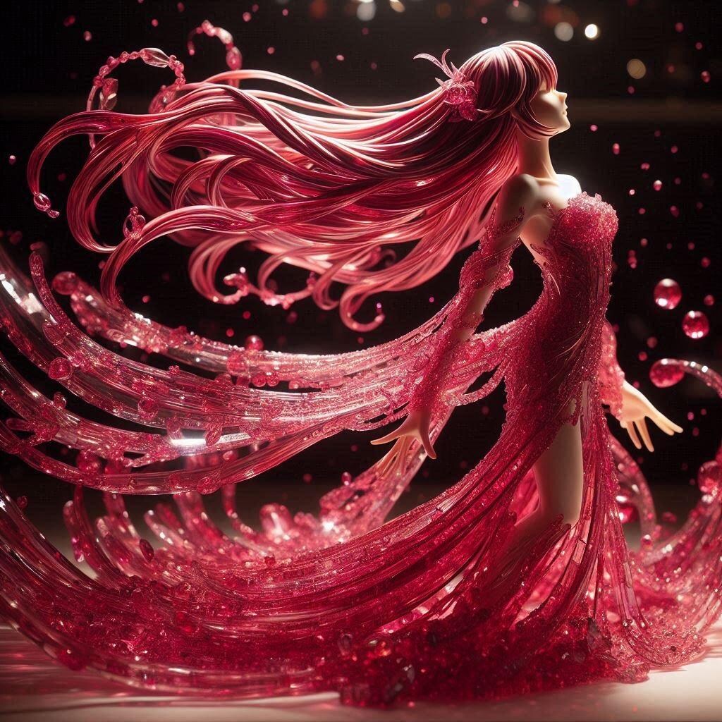 宝石アート Rubyの歌姫